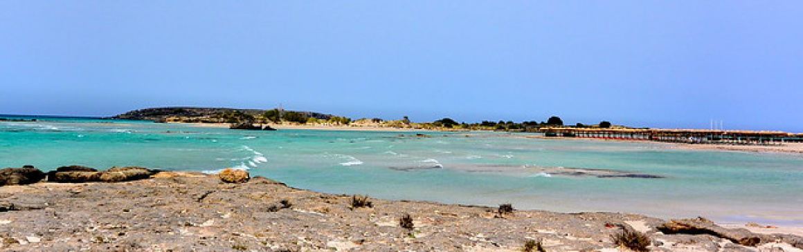Crete 2013: Beach walk, Elafonissi beach