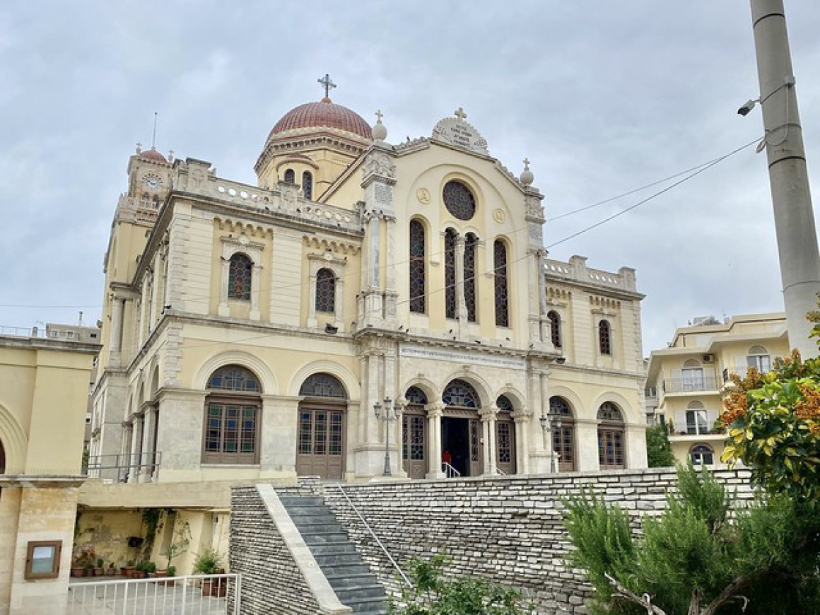 Agios Minas Cathedral, Plateia Agiou Mina, Heraklion, Greece